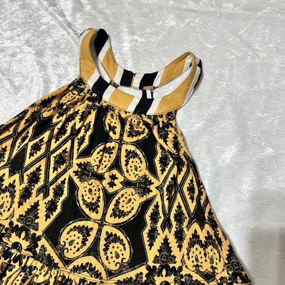 FREE PEOPLE MIMI PRINTED HALTER Tunic TOP - Picture 5 of 9